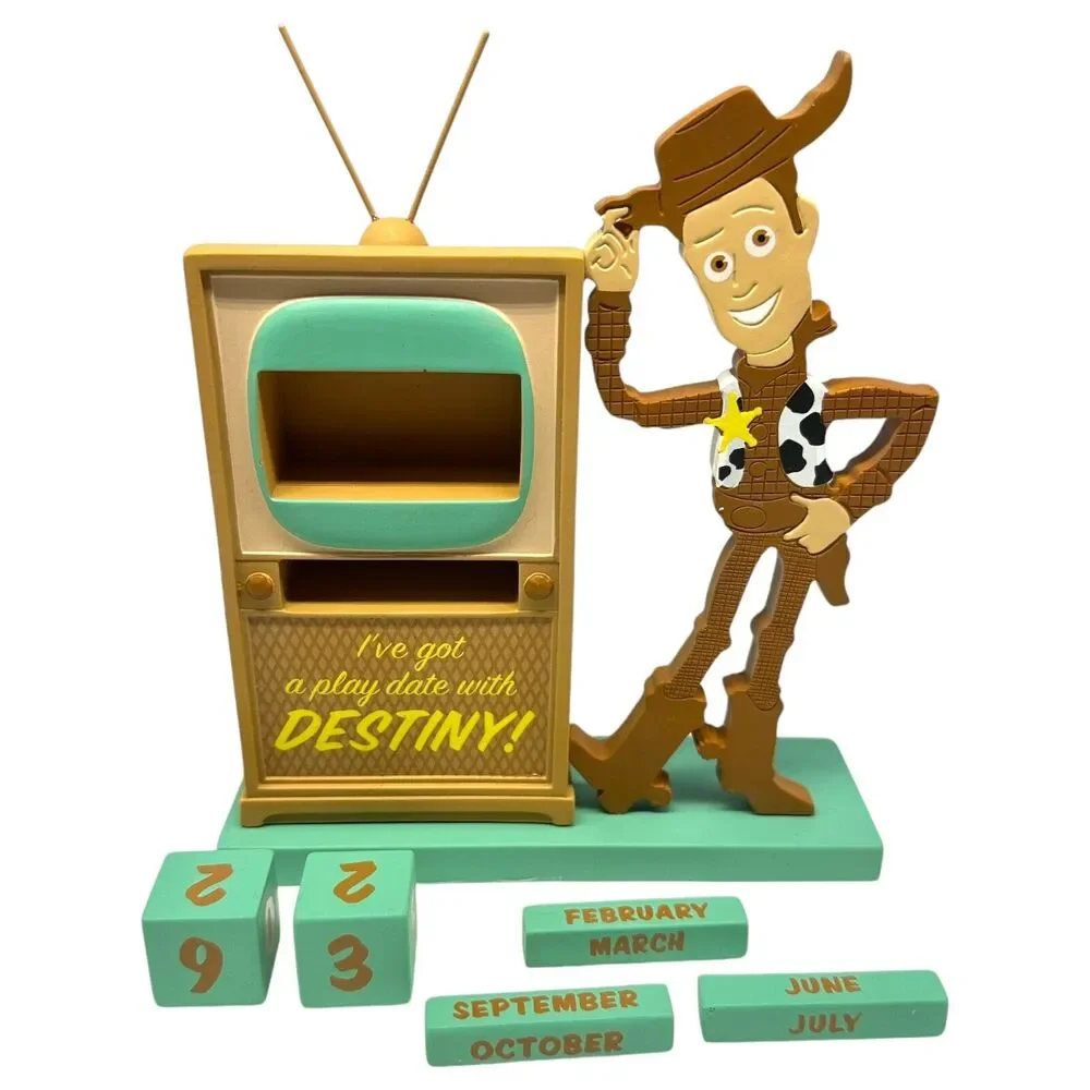 NEW Hallmark Disney Pixar Woody Perpetual Calendar‎ Play Date with Destiny 6